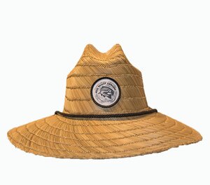 VVA Logo Guide Sun Shade Straw Hat in Straw